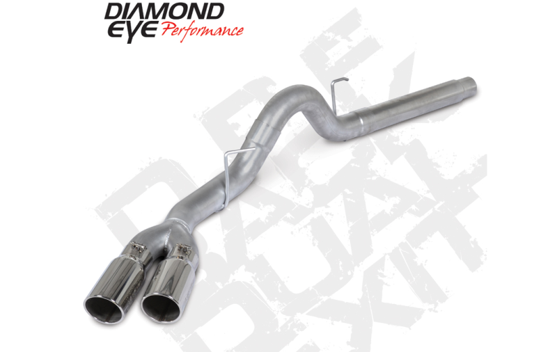 Diamond Eye 18-19 Ford 3.0L Powerstroke F150 - 4in Alum DPF Back Exh Kit Sprt Dual w/Tips 4512BRA-DE-thumbmail-1