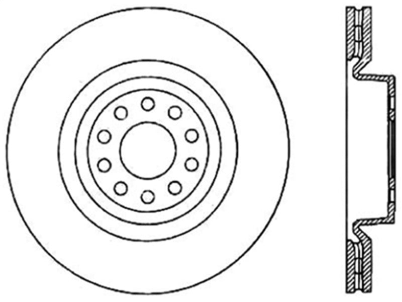 StopTech Slotted & Drilled Sport Brake Rotor-thumbmail-3