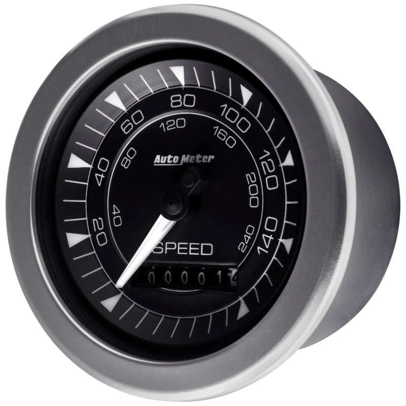 Autometer Chrono 3-3/8in 160MPH Electric Programmable Speedometer Gauge-thumbmail-4