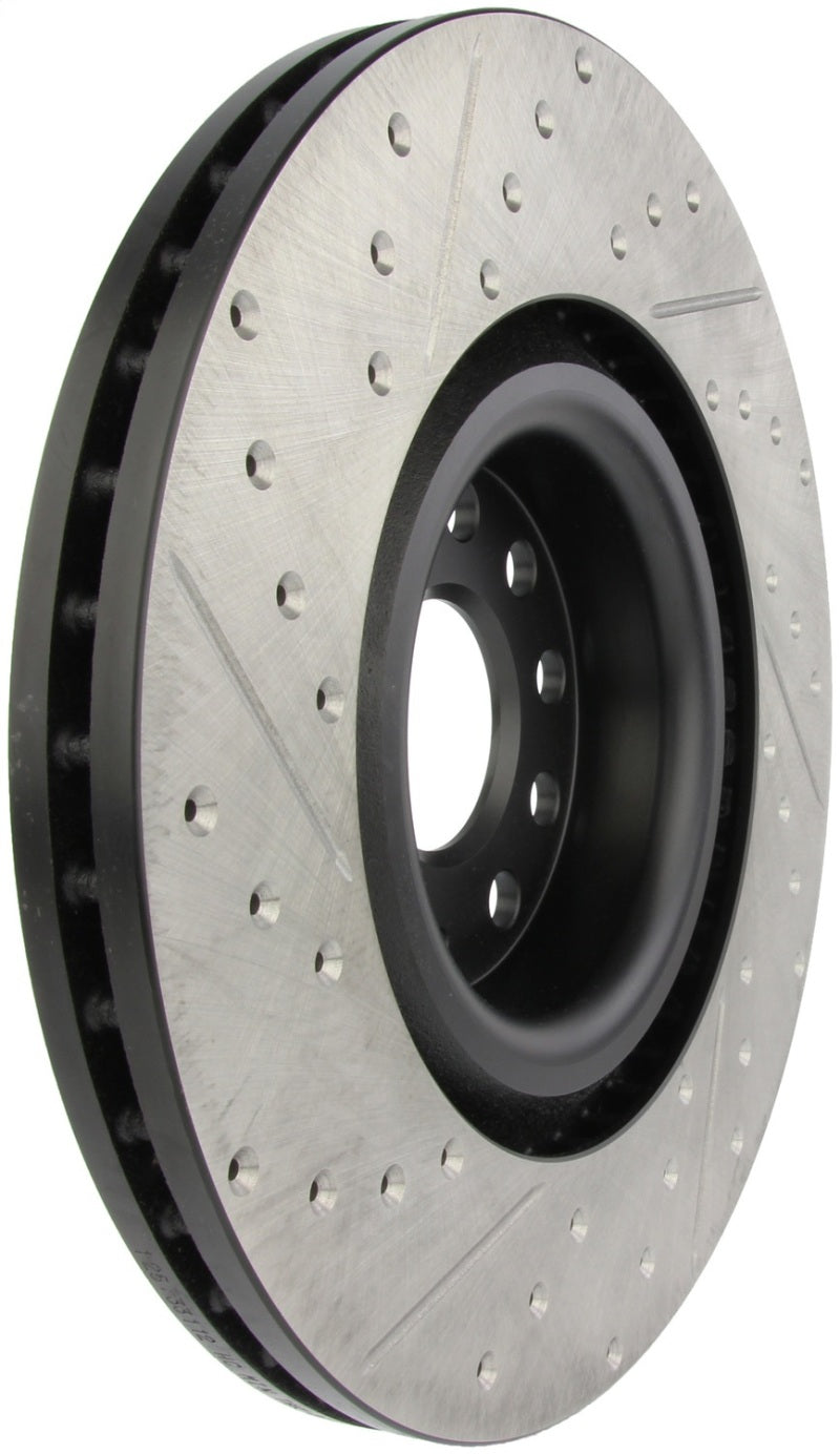 StopTech 09 VW Passat CC / 06-09 Passat Slotted & Drilled Left Front Rotor-thumbmail-10