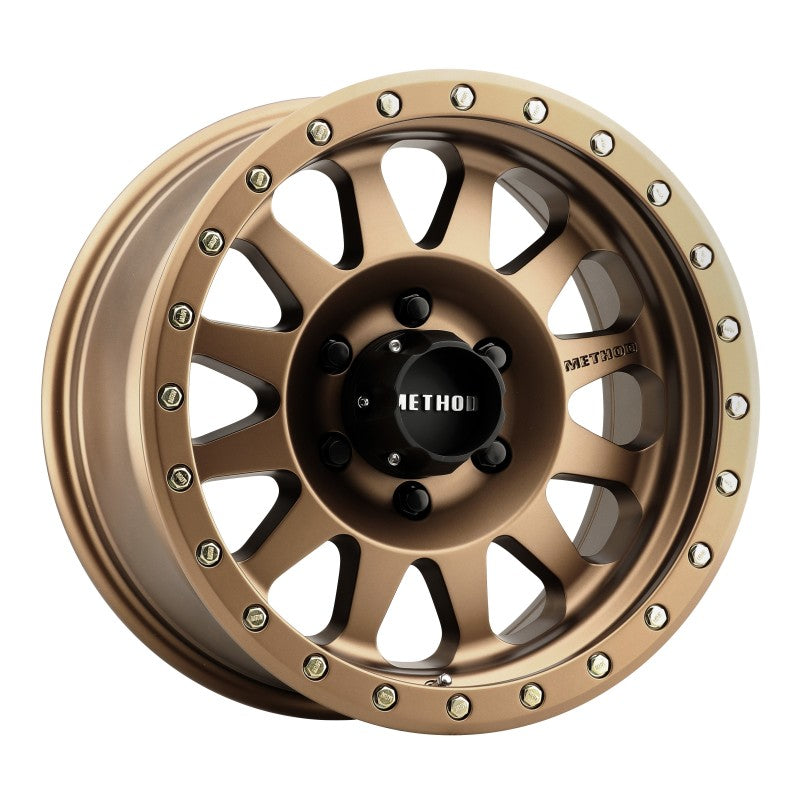 Method MR304 Double Standard 17x8.5 0mm Offset 6x5.5 108mm CB Method Bronze Wheel-thumbmail-3