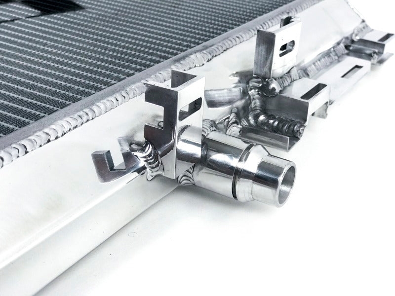 CSF 2015+ Mercedes Benz C63 AMG (W205) Front Mount Heat Exchanger w/Rock Guard-thumbmail-3
