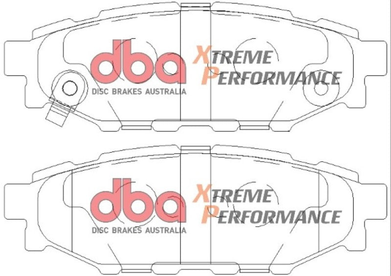 DBA 08 Subaru WRX XP650 Rear Brake Pads-thumbmail-4