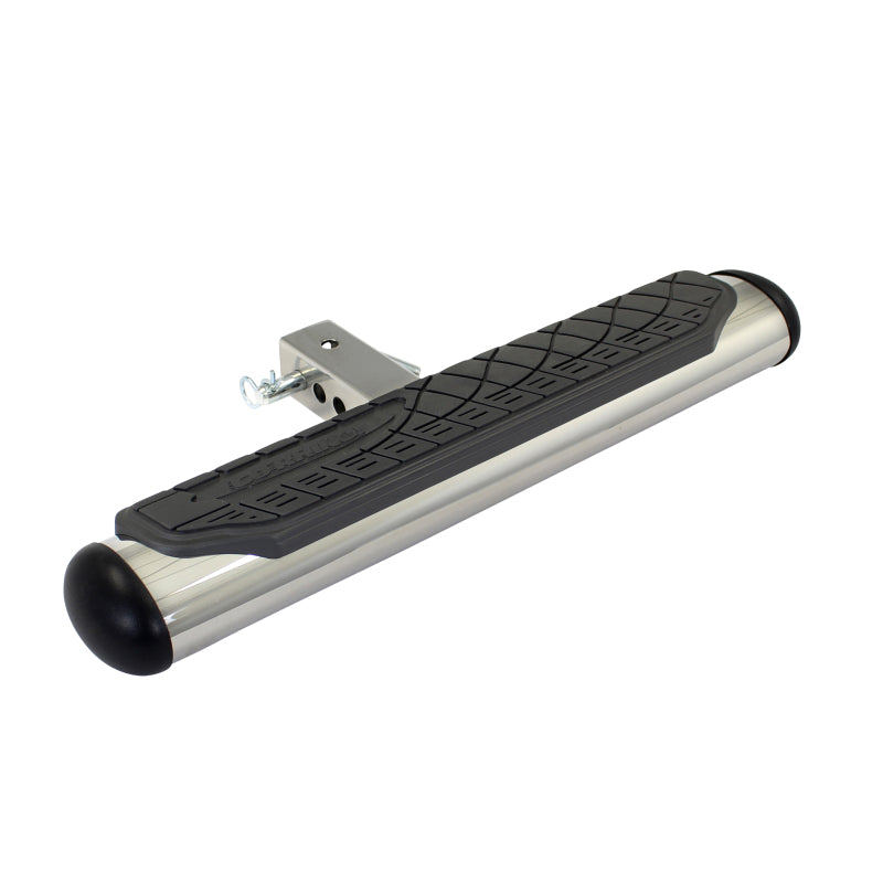 Go Rhino 4in Oval Hitch Step - Stainless-thumbmail-2