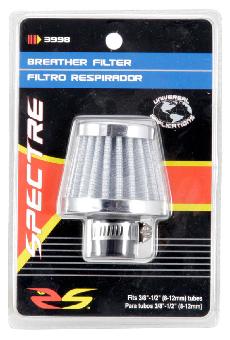 Spectre Breather Filter 10mm Flange / 2in. OD / 1-3/4in. Height - White-thumbmail-12
