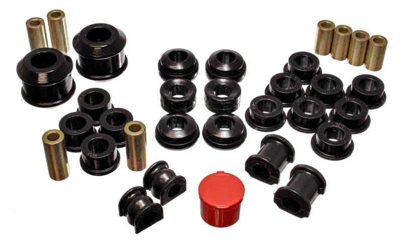 Energy Suspension 02-04 Acura RSX (includes Type S) Black Hyper-Flex Master Bushing Set-thumbmail-3