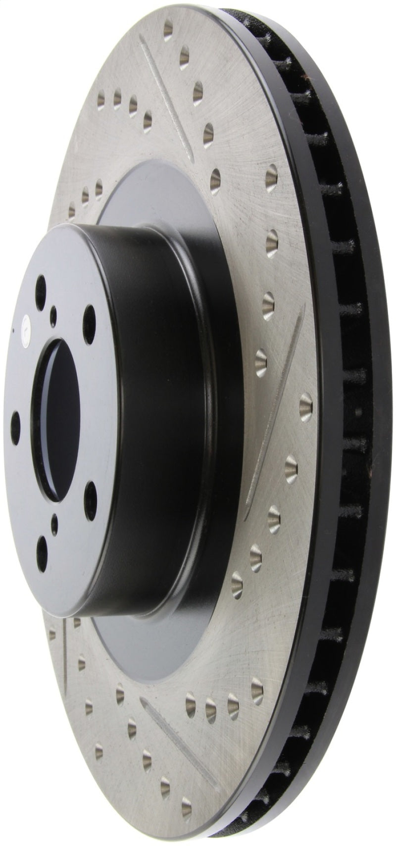 StopTech 02-10 Subaru WRX Slotted & Drilled Left Front Rotor (exc. STi)-thumbmail-11