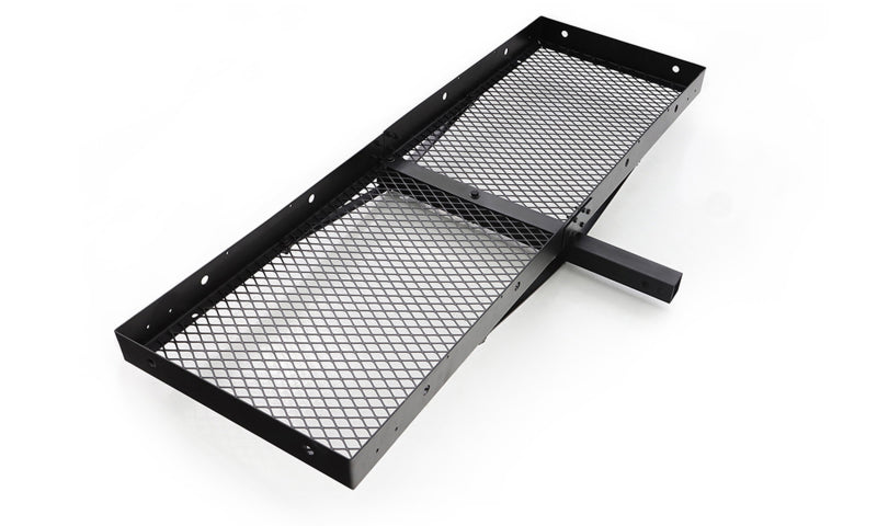 Lund Universal 20in X 60in Basic Cargo Carrier For 2in Hitches - Black-thumbmail-12