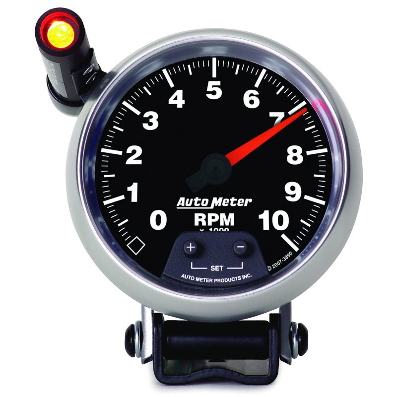 Autometer GS Quick Lite 3 3/4in 10k RPM Pedestal Tachometer-thumbmail-3