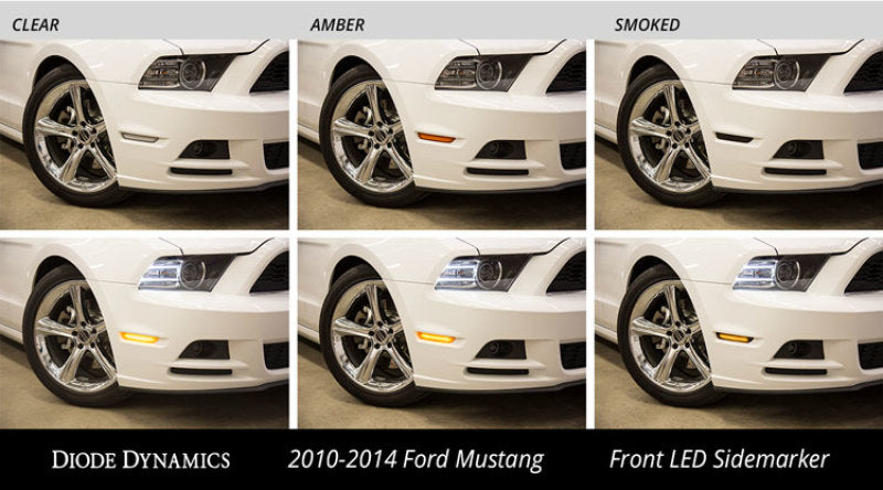 Diode Dynamics Mustang 2010 LED Sidemarkers - Amber/ - Red Set-thumbmail-6