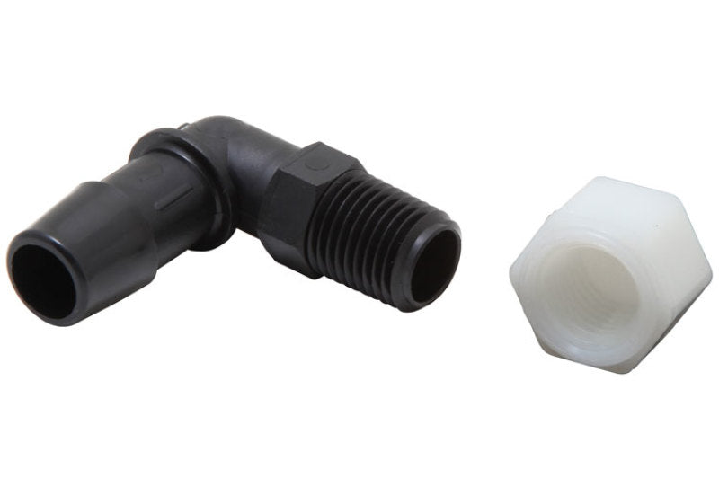 K&N Air Filter Vent Kit - White - 90 Degree Plastic 0.50in Flange 1.75in H 1.75in L-thumbmail-2