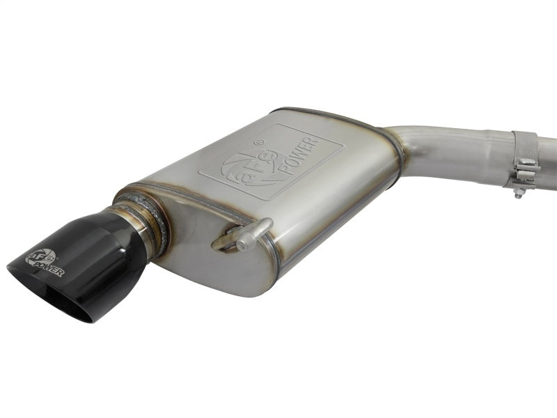 aFe MACHForce XP 3in 304 SS Cat-Back Exhausts w/ Black Tips 15-17 Ford Mustang GT V8-5.0L/V6-3.7L-thumbmail-8
