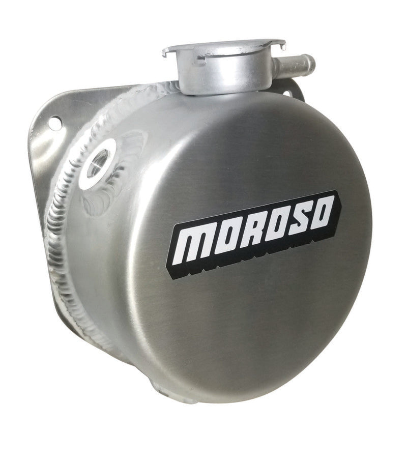Moroso Universal Coolant Expansion Tank - Stamped Filler Neck - 1qt - 2-5/8in-thumbmail-1