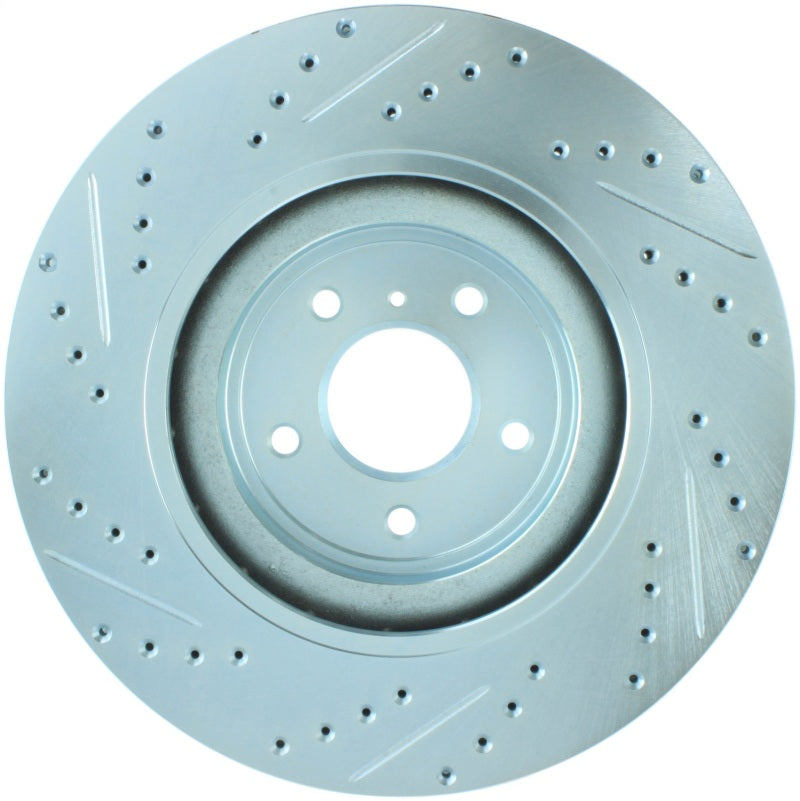 StopTech Select Sport Sport Nissan Slotted and Drilled Front Left Rotor-thumbmail-5