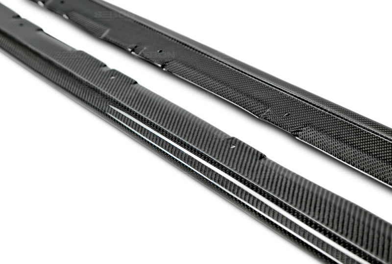 Seibon 15+ Subaru WRX/STI MB Style Carbon Fiber Side Skirts (Pair)-thumbmail-5