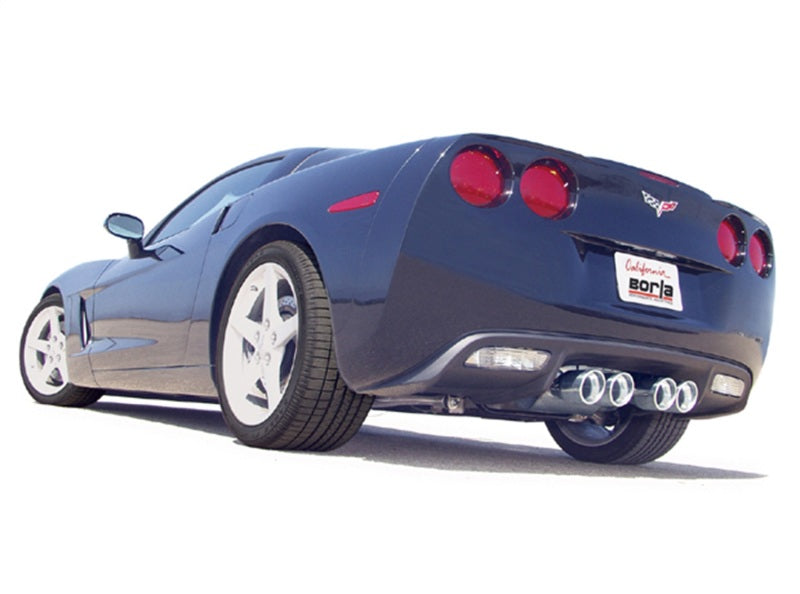Borla 05-08 Chevrolet Corvette Coupe/Convertible 2dr 6.2L 8cyl AT/MT 6spd ATAK SS Catback Exhaust-thumbmail-4