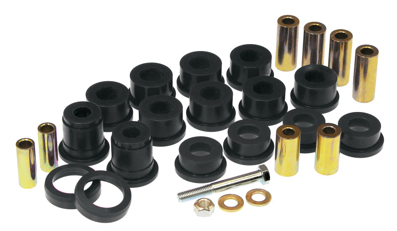 Prothane 07-11 Jeep Wrangler Front Control Arm Bushings - Black-thumbmail-1
