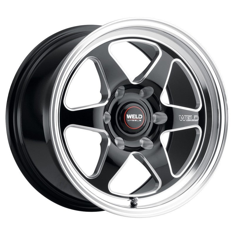 Weld S156 17x11 Ventura 6 Drag 6x127 ET36 BS7.375 Gloss BLK MIL DIA 78.1-thumbmail-1