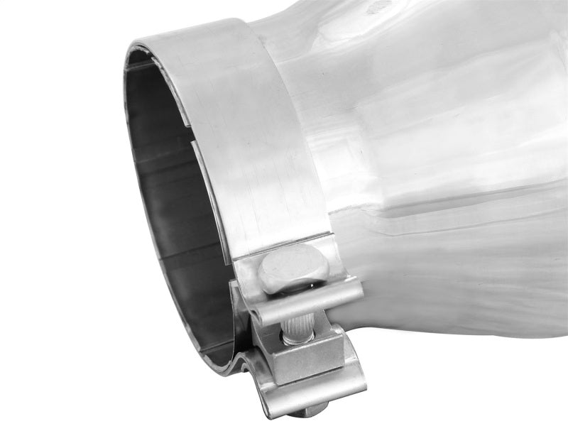 aFe Diesel Exhaust Tip Bolt On Polished 4in Inlet x 6in Outlet x 12in Length-thumbmail-6