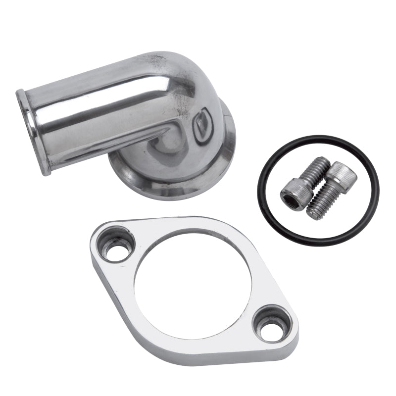 Edelbrock Waterneck Sbc/BBC 90-Degree Two-Piece Cast SwIVel Polished-thumbmail-3