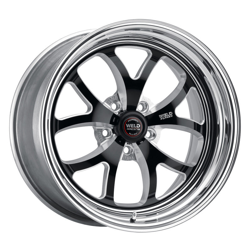 Weld S76 18x8.5 / 5x4.75 BP / 6.7in. BS Black Wheel (Medium Pad) - Non-Beadlock-thumbmail-2