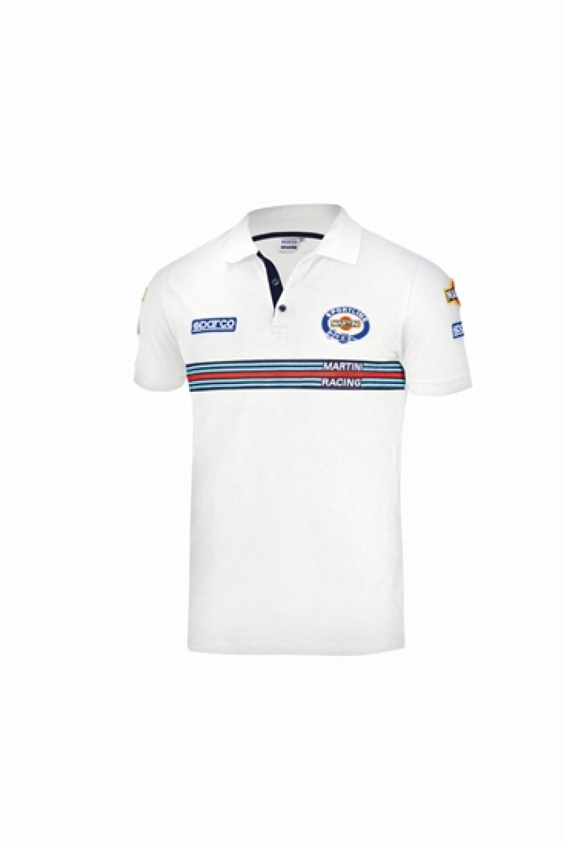 Sparco Polo Replica Martini-Racing Large White-thumbmail-1