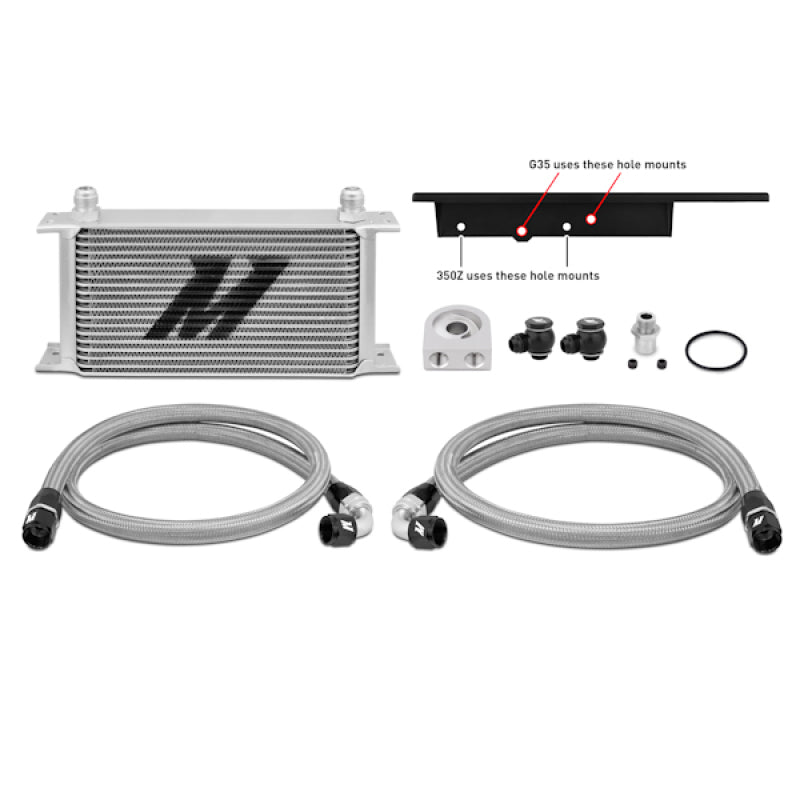 Mishimoto 03-09 Nissan 350Z / 03-07 Infiniti G35 (Coupe Only) Oil Cooler Kit-thumbmail-19