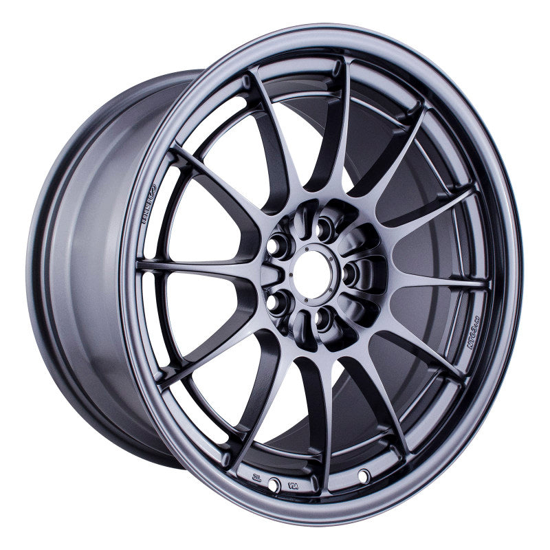 Enkei NT03+M 18x9.5 5x100 40mm Offset Gunmetal Wheel (MIN ORDER QTY 40)-thumbmail-2