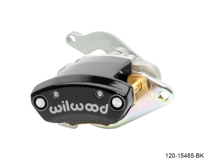 Wilwood Caliper - MC4 Mechanical Left Hand - Black 1.19in Piston 1.10in Rotor - Black-thumbmail-1