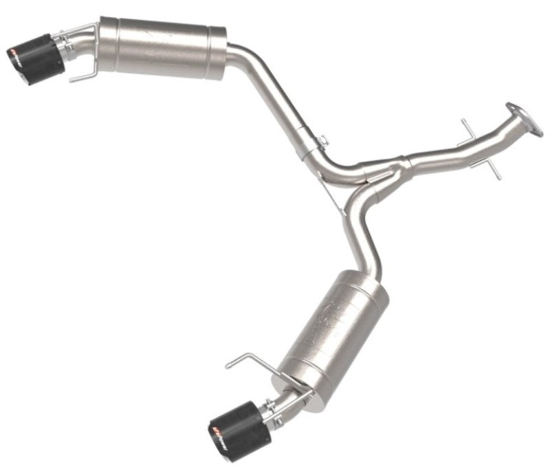aFe POWER Takeda 06-13 Lexus IS250/IS350 SS Axle-Back Exhaust w/ Carbon Tips-thumbmail-9