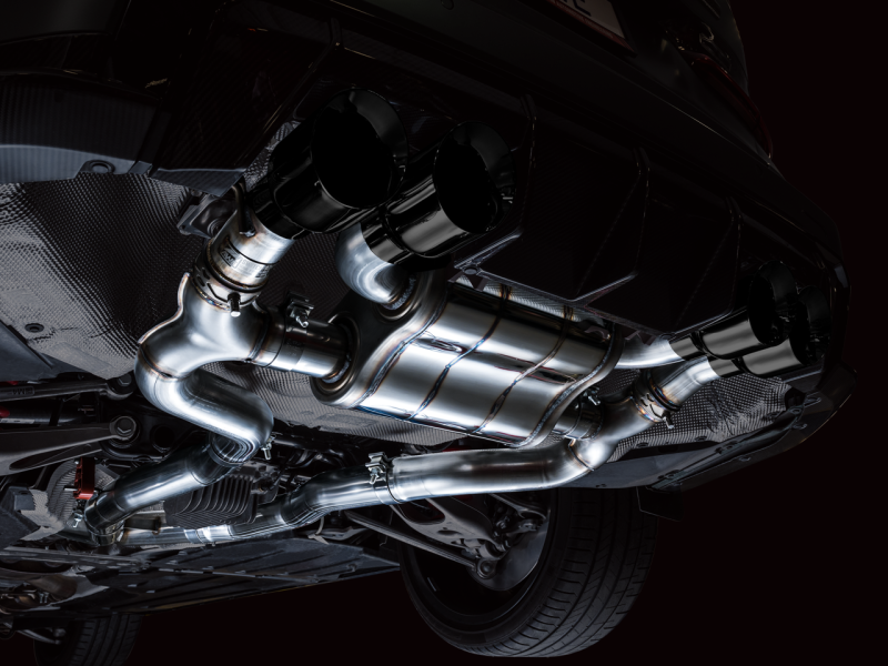 AWE SwitchPath Catback Exhaust for BMW G8X M3/M4 - Diamond Black Tips-thumbmail-8