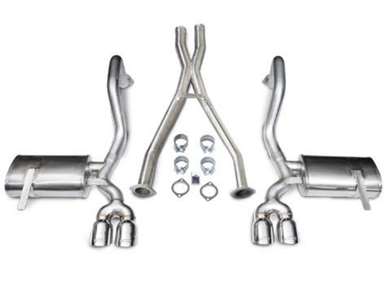 Corsa 97-04 Chevrolet Corvette C5 Z06 5.7L V8 Polished Xtreme Cat-Back + XO Exhaust-thumbmail-2
