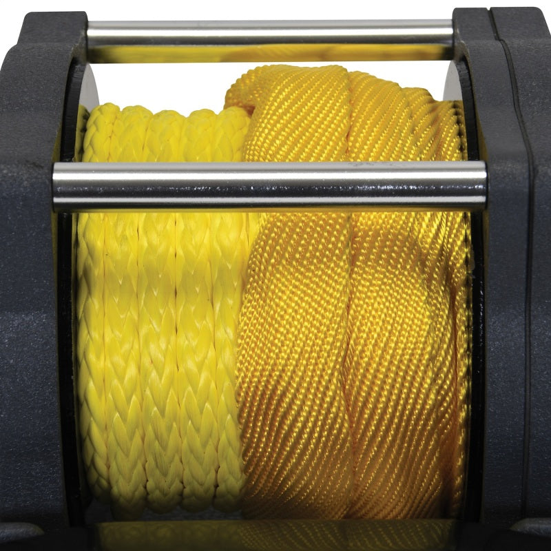 Superwinch 3500 LBS 12V DC 7/32in x 32ft Synthetic Rope Terra 3500SR Winch - Gray Wrinkle-thumbmail-7