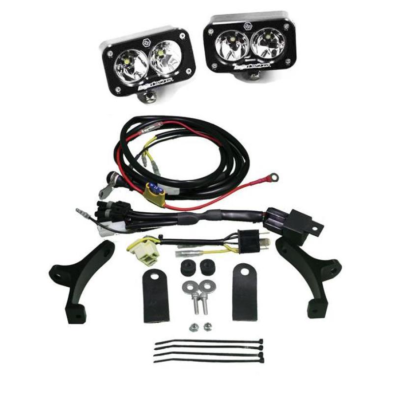 Baja Designs Motorcycle Headlight A/C LED Race Light Red Squadron Pro-thumbmail-1
