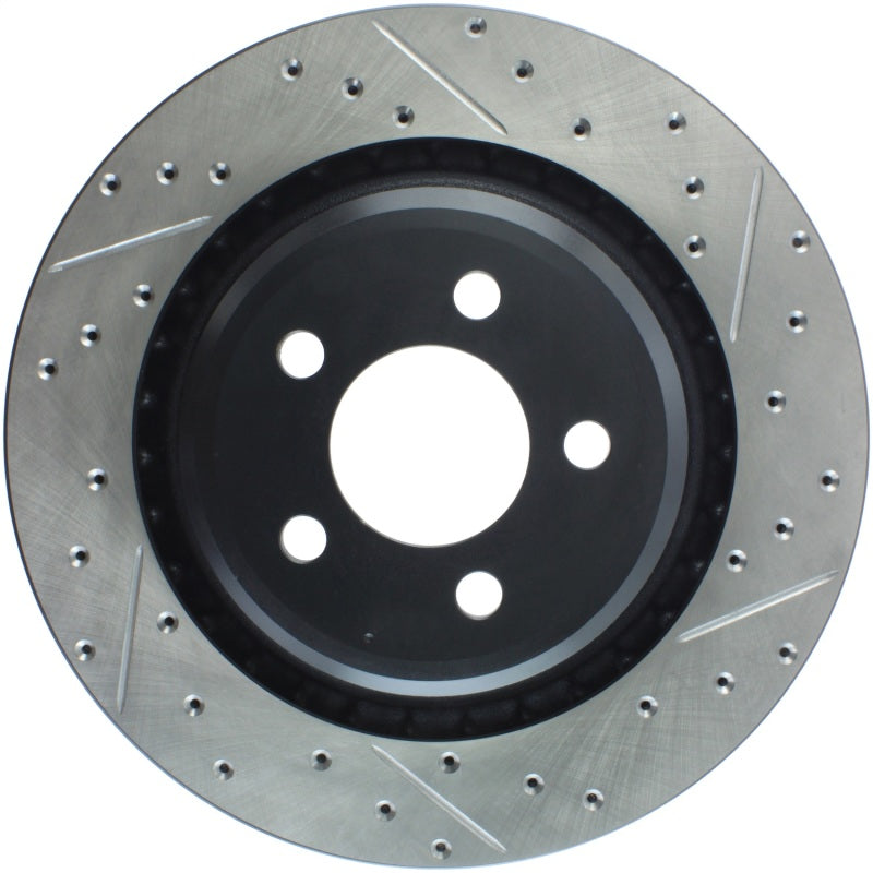 StopTech SportStop 06-09 Chrysler SRT-8 Rear Left Drilled & Slotted Rotor-thumbmail-5
