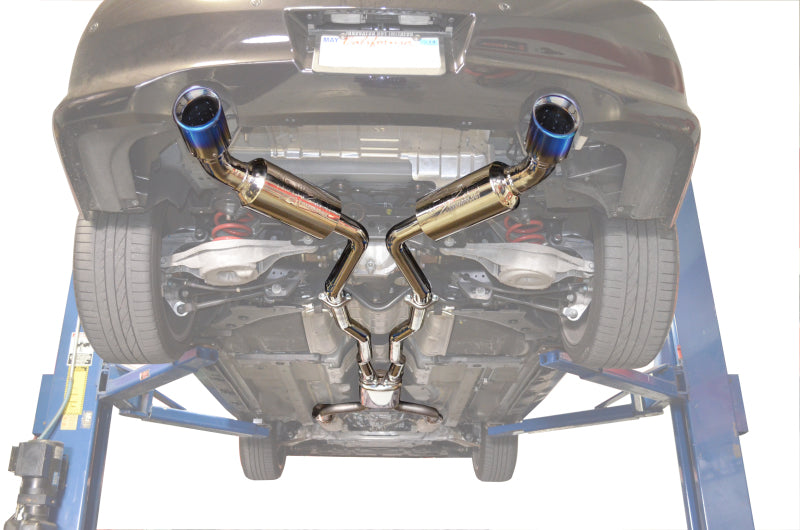 Injen 08-13 Infiniti G37/G37 IPL Coupe 3.7L 76mm Stainless Steel Exhaust w/ Titanium Tips-thumbmail-3