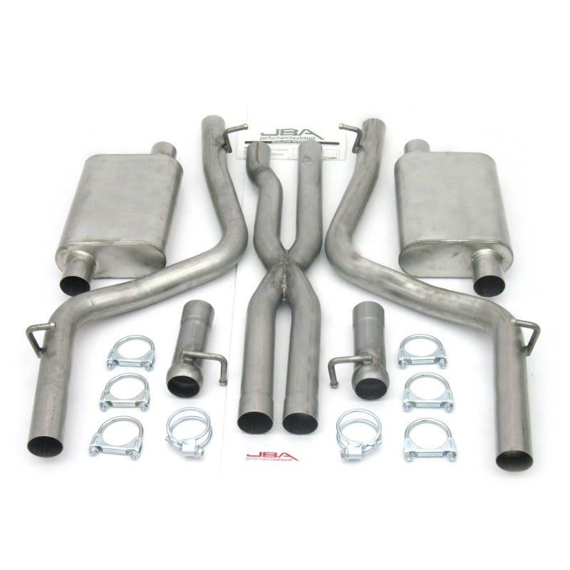 JBA 08-14 Dodge Challenger 5.7L 409SS Dual Rear Exit Cat-Back Exhaust-thumbmail-2