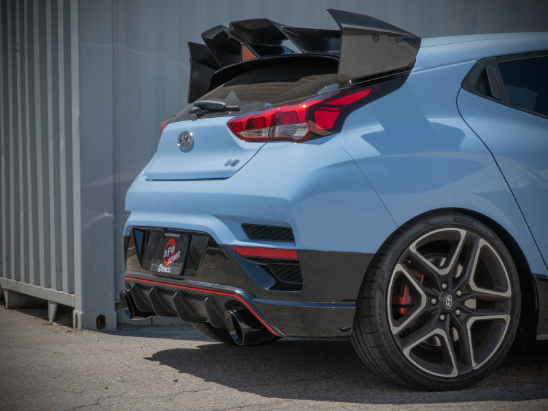aFe 21-22 Hyundai Veloster N L4-2.0L Takeda 3in 304 SS Axle-Back Exhaust System w/ Black Tip-thumbmail-3