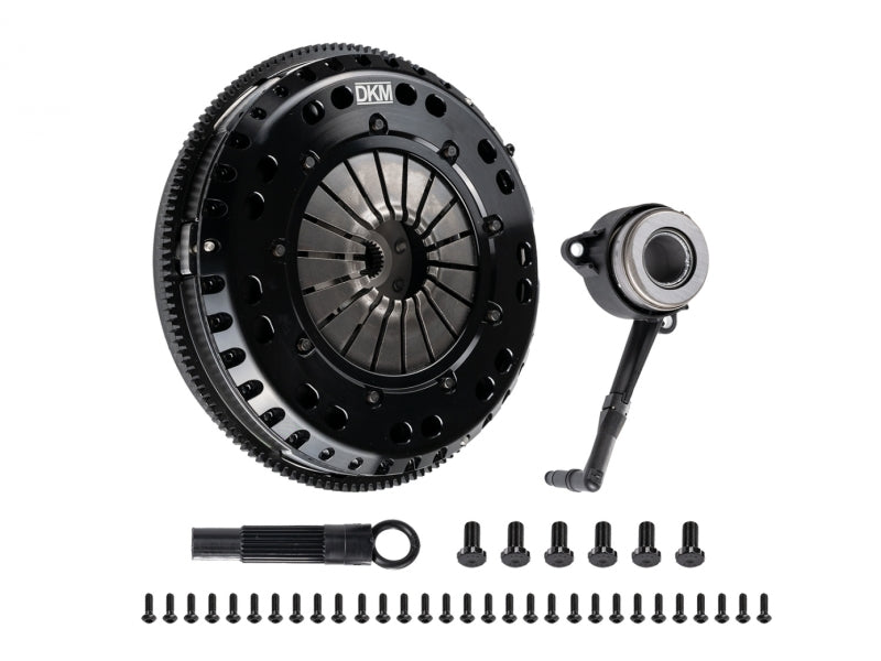 DKM Clutch 99-03 Audi A3 S3 Quattro MS Organic Twin Disc Clutch Kit w/Flywheel (660 ft/lbs Torque)-thumbmail-3