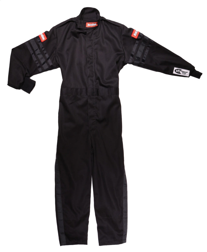 RaceQuip Black Trim SFI-1 JR. Suit - KXSM-thumbmail-1