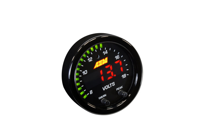 AEM X-Series 8-18V Volt Gauge-thumbmail-3