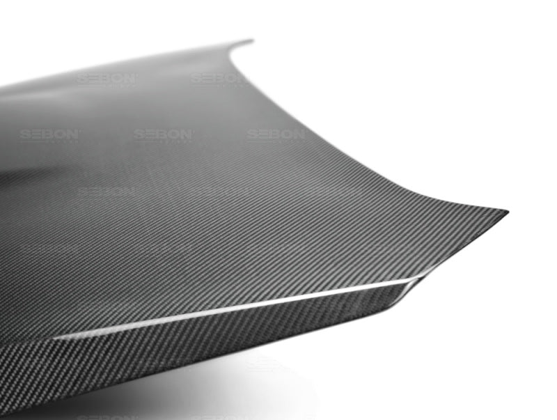 Seibon 2015 Subaru WRX/STI OEM Style Carbon Fiber Hood-thumbmail-4