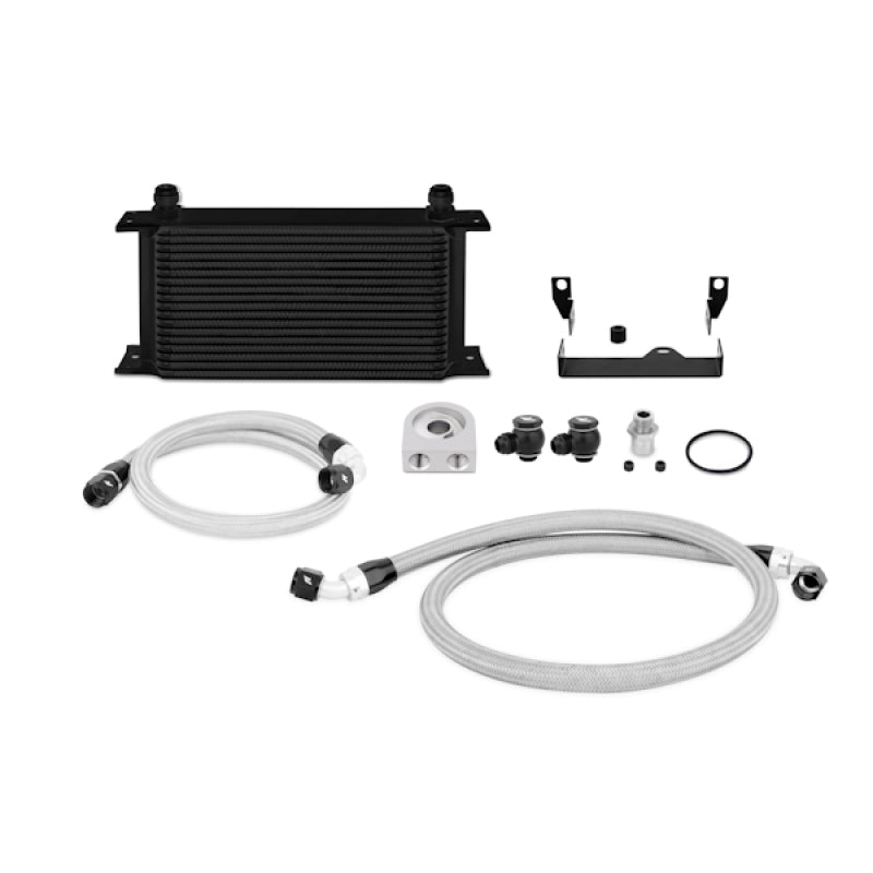 Mishimoto 06-07 Subaru WRX/06-07 WRX STi Oil Cooler Kit - Black-thumbmail-2