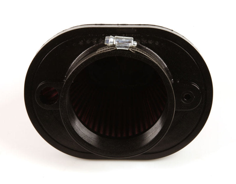 K&N Universal Chrome Filter-Oval Tapered 4in Flg ID x 5.375in Base O/S W x 3.313in Top O/S W-thumbmail-12
