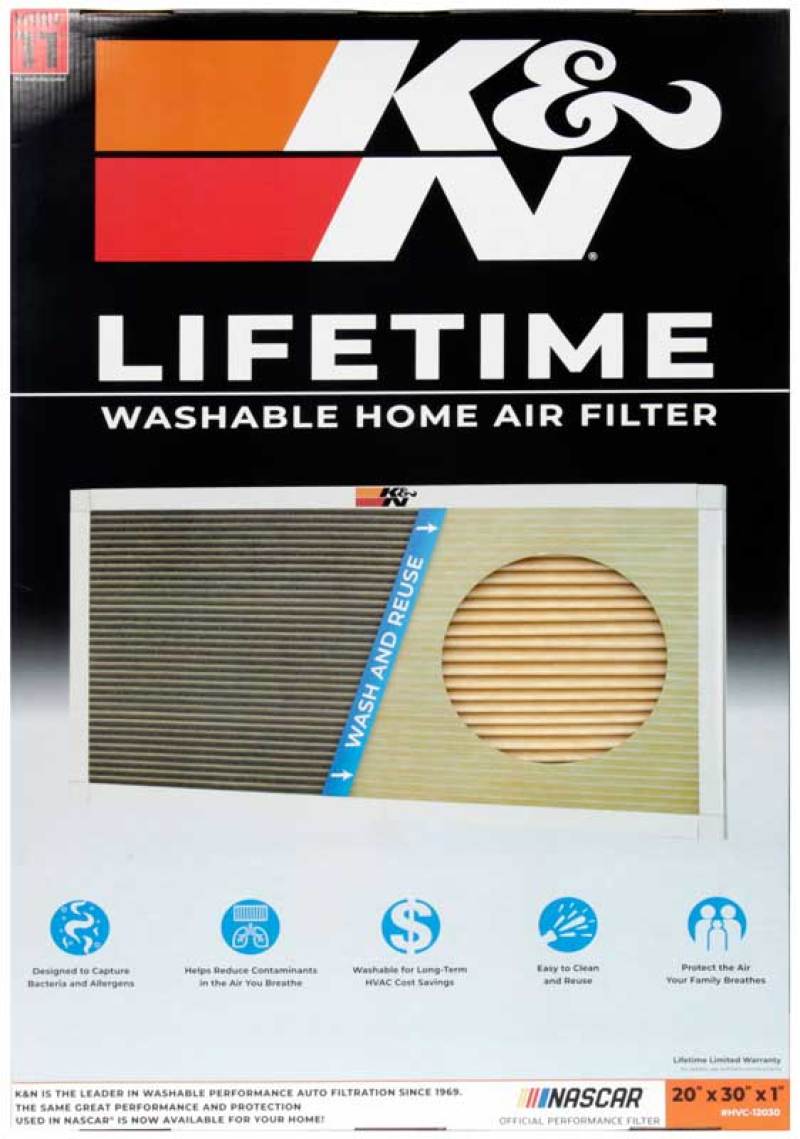 K&N HVAC Filter - 20 x 30 x 1-thumbmail-6