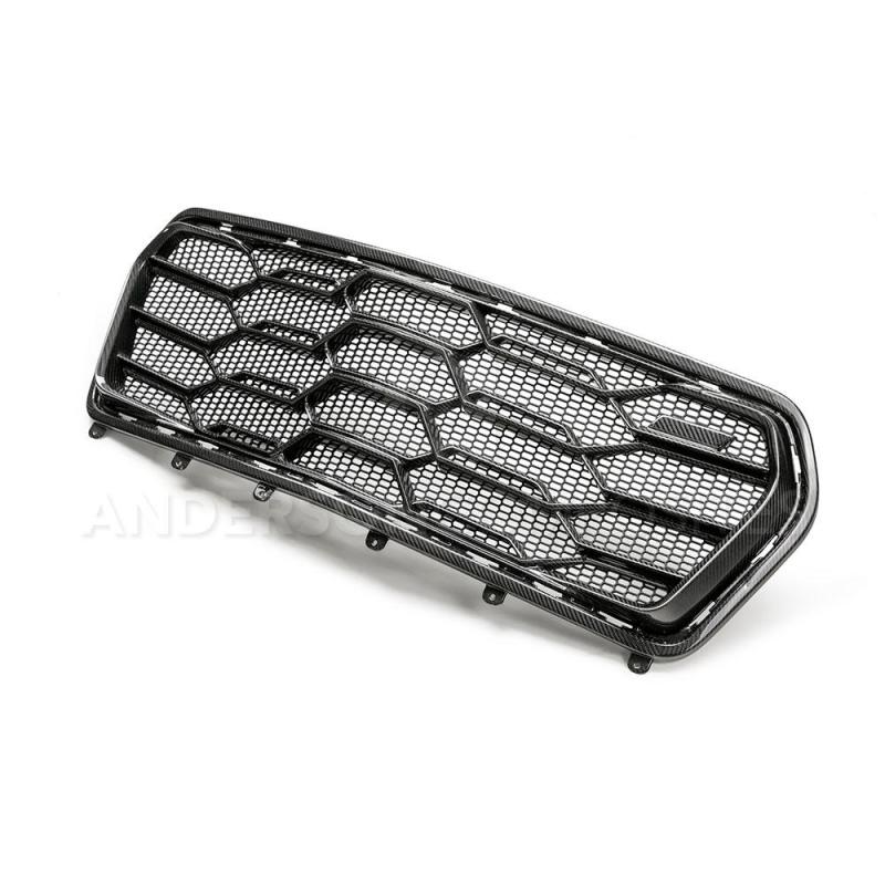 Anderson Composites 17-18 Chevrolet Camaro ZL1 1LE Front Lower Grille-thumbmail-2