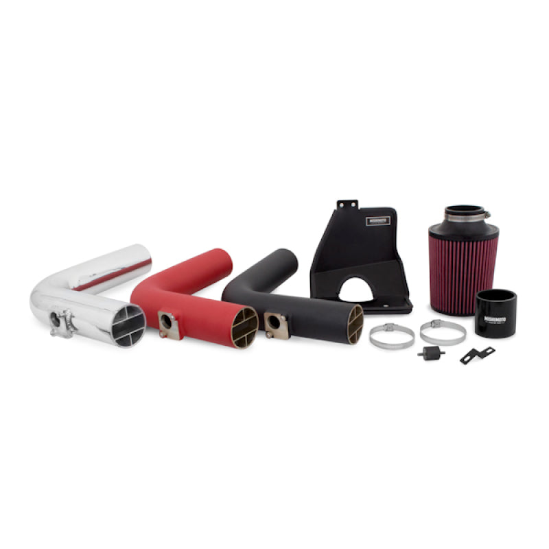 Mishimoto 08+ Subaru WRX/STi Performance Cold Air Intake Kit - Wrinkle Red-thumbmail-2