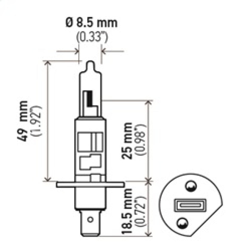 Hella Optilux H1 100W XB Extreme White Bulbs (Pair)-thumbmail-27