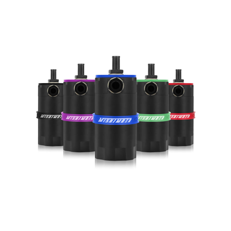 Mishimoto Universal Baffled Oil Catch Can - Purple-thumbmail-2