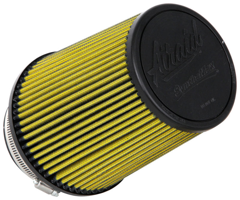 Airaid Universal Air Filter - Cone 4in Flange x 6in Base x 4-5/8in Top x 7in Height - Synthamax-thumbmail-1